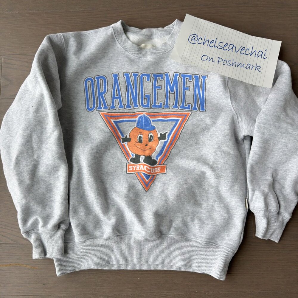 Vintage Syracuse University Basketball Crewneck Sweatshirt Syracuse Orange Shirt